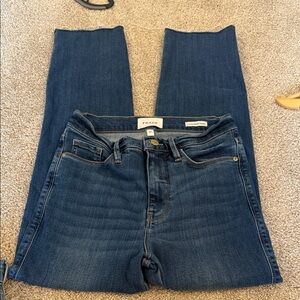FRAME size 27 Denim Indigo Straight Leg Jeans